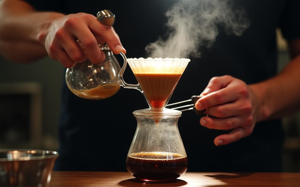 Caffè specialty preparato con cura