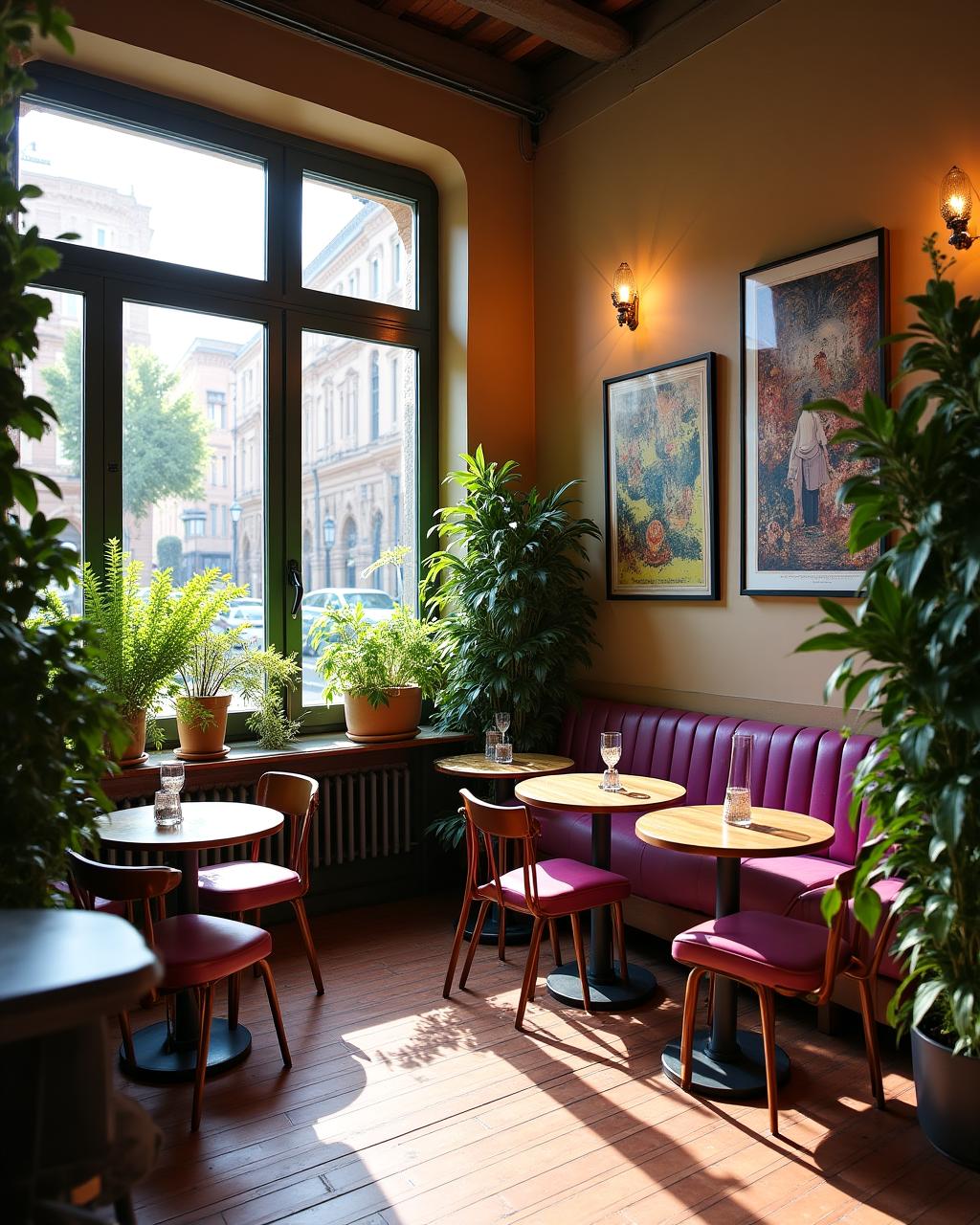 L'atmosfera creativa di Caffe Rondine